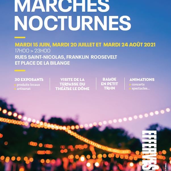 Marchés nocturnes : de retour dès le mois de juin