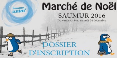 Les dossiers d’inscription pour le marché de Noël 2016 sont en ligne …