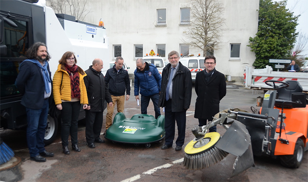 Des nouveaux matériels pour l'entretien de la Ville