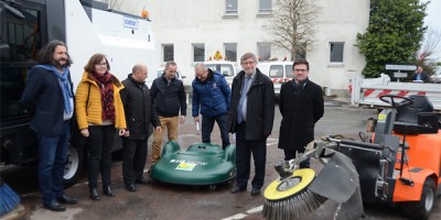 Des nouveaux matériels pour l'entretien de la Ville