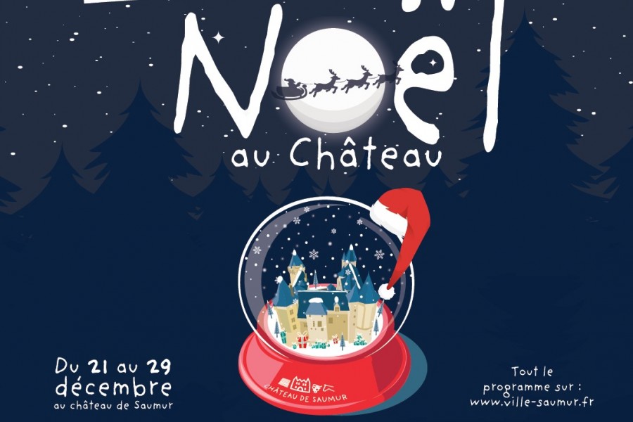 Le Château de Saumur fête Noël !