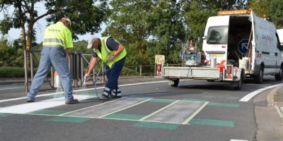 Pas de pause estivale pour les "peintres des rues"