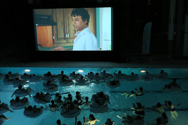 Voir un film à la piscine, c'est possible !