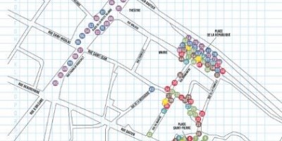 Marché hebdomadaire du samedi : le plan