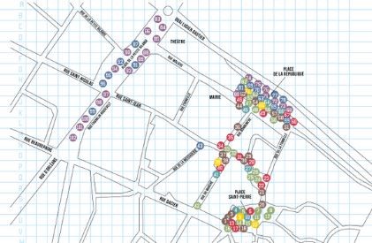 Marché hebdomadaire du samedi : le plan 