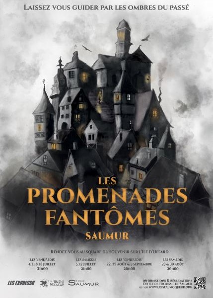 Les Promenades Fantômes : (re)découvrez Saumur autrement