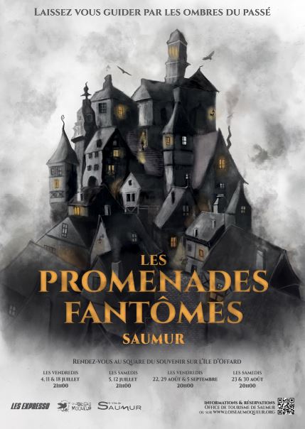 spectacle déambulatoire "les promenades fantômes"