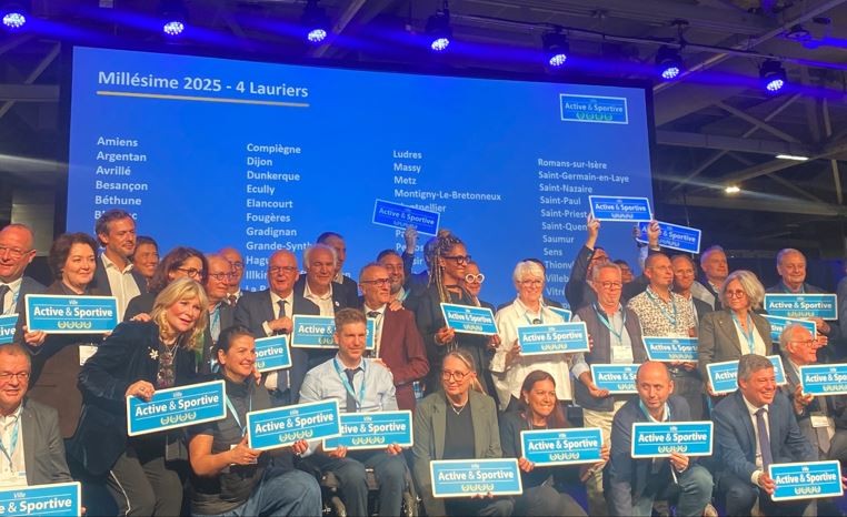 Saumur décroche le label “Ville Active & Sportive”  4 lauriers !