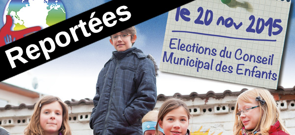 Elections du Conseil Municipal des Enfants le 8 janvier