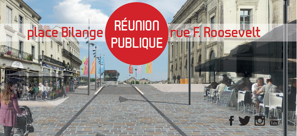 Aménagement de la place Bilange et de la rue F. Roosevelt : réunion publique