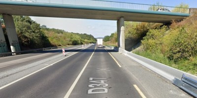 Mise en service de la 2x2 voies pour la rocade sud à Saumur (RD 347)