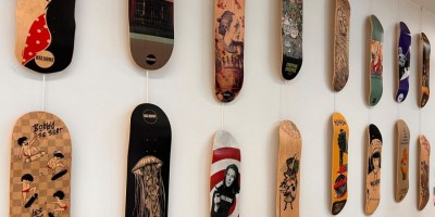 Exposition « NOUVEAUX FORMATS !» de Bizarre skateboards : à découvrir dans Le Hall du 4 décembre 2023 au 4 février 2024