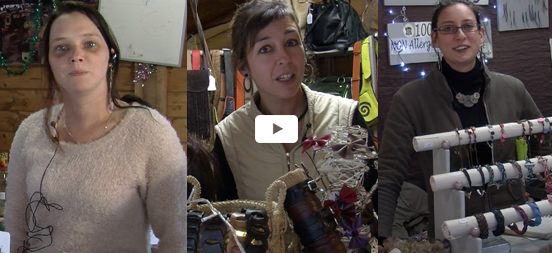 Le marché de Noël en portraits