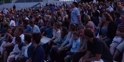 Première du spectacle "Les Ecuyers du temps"