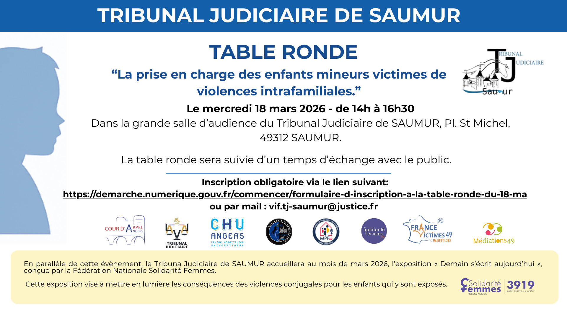 Table ronde : la prise en charge des mineurs victimes de violences intrafamiliales