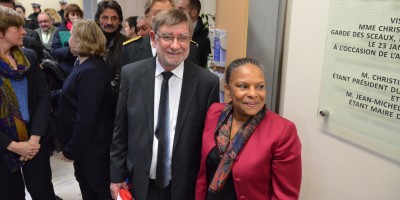 Inauguration du TGI de Saumur par Christiane Taubira : "La réparation d'une injustice"