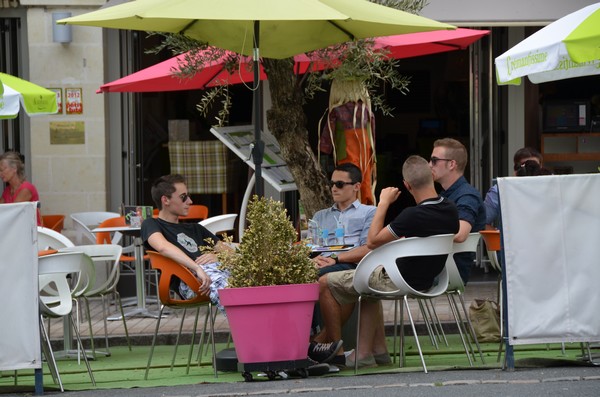 Flâner aux terrasses de Saumur