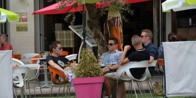 Flâner aux terrasses de Saumur