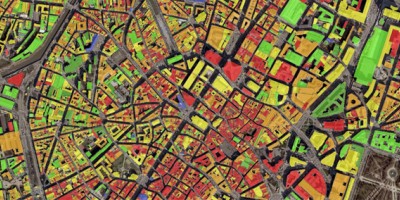Des avions survolent la ville pour en déterminer la thermographie