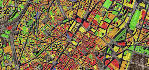 Des avions survolent la ville pour en déterminer la thermographie