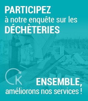 Enquête pour l'optimisation des services en déchèteries