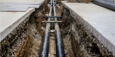 Extension du réseau de chauffage urbain : pose des canalisations sur la rue Célestin Port et la place Verdun 