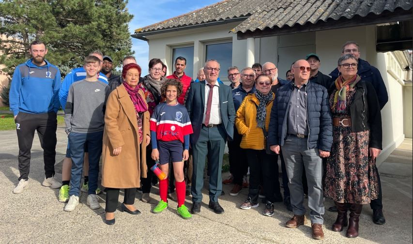 Réhabilitation des vestiaires du stade de Saint-Lambert-des-Levées