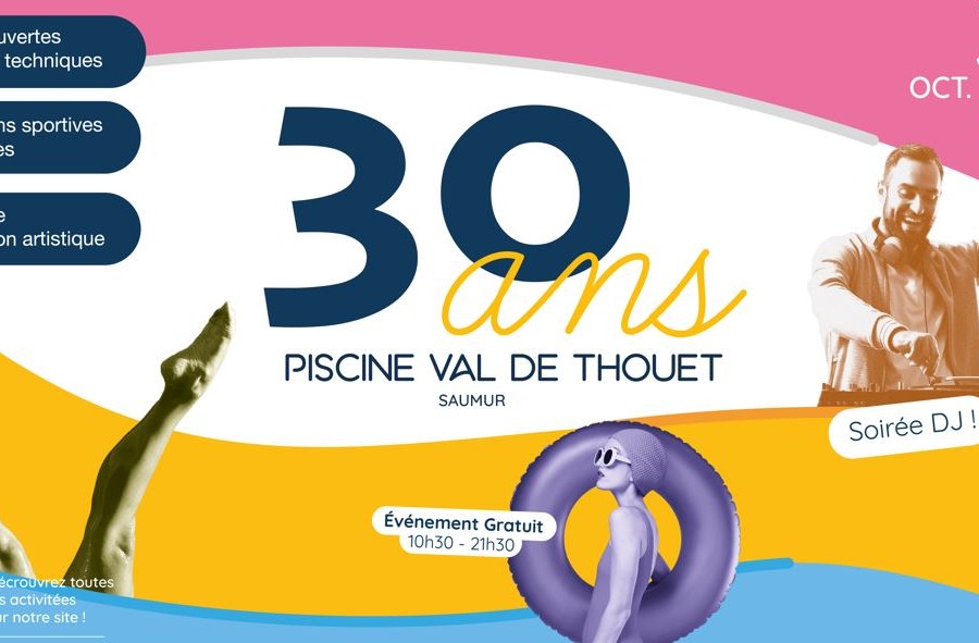 1995 – 2025 : Les 30 ans de la piscine du Val de Thouet