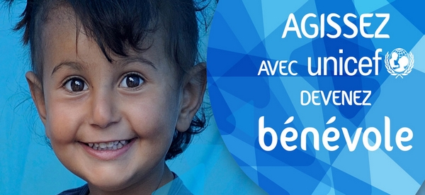 Devenez bénévole à l’UNICEF