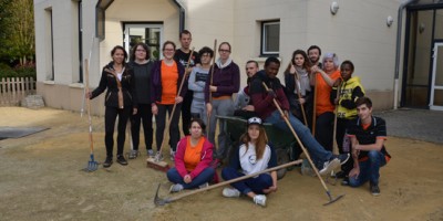 Un chantier jeunes à la Maison de retraite