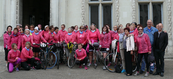34 femmes à vélo contre le cancer
