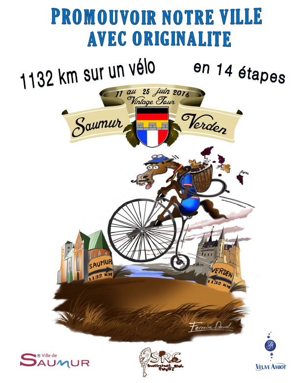 1132 kms à vélo de Saumur à Verden