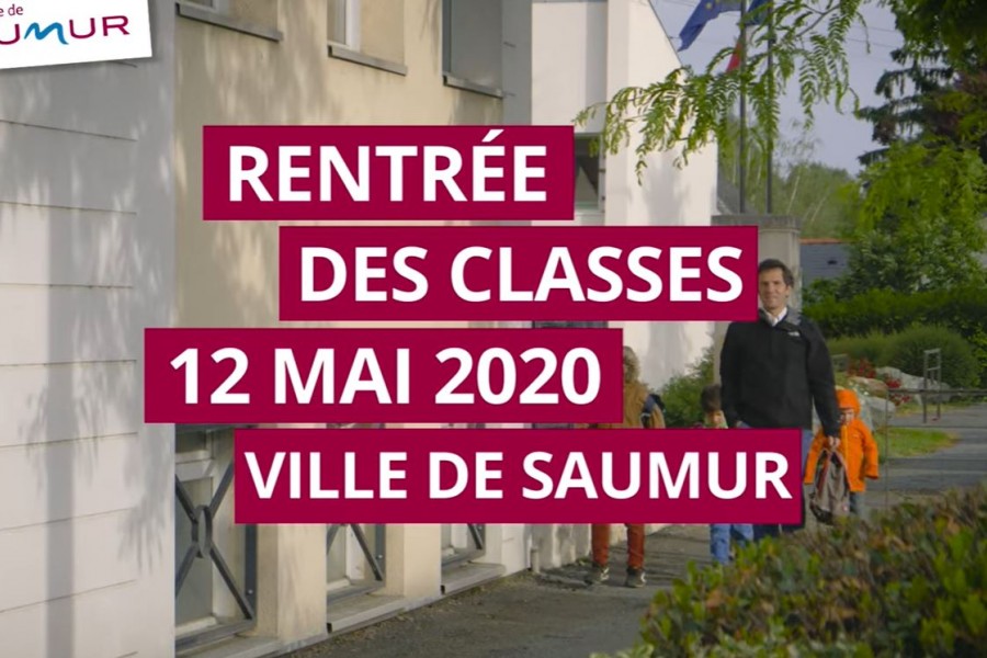 La rentrée des classes du 12 mai en vidéo