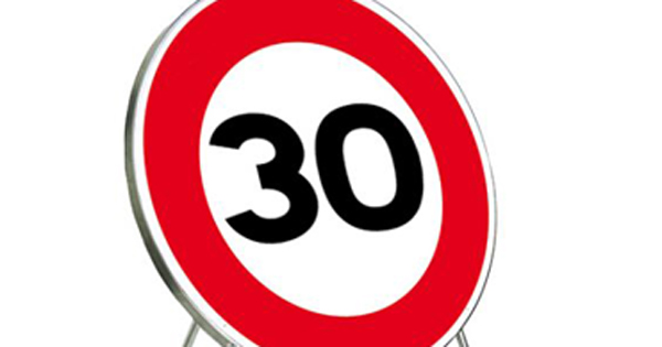 Limitation à 30 km/h