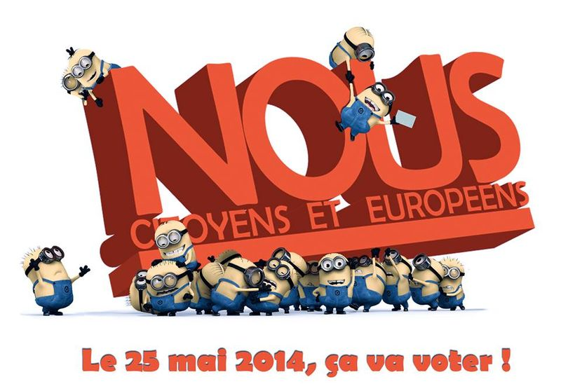 Le 25 mai, élisez vos députés européens !